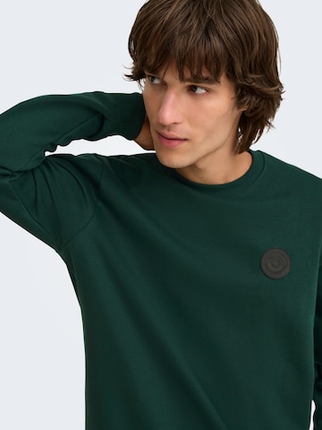 Felpa di Only & Sons in verde
