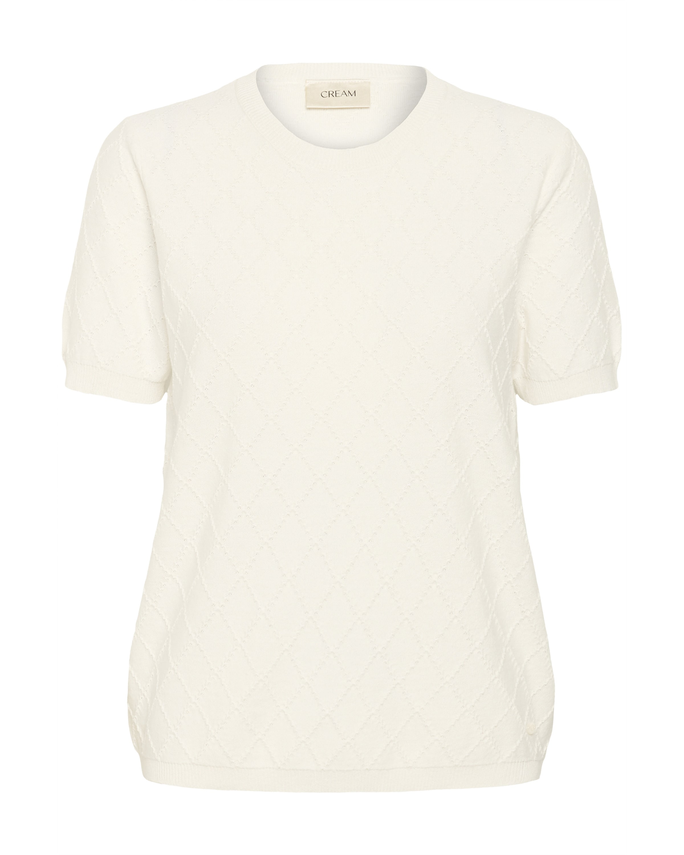 Cream - Jersey 'Hanis' en blanco: frente