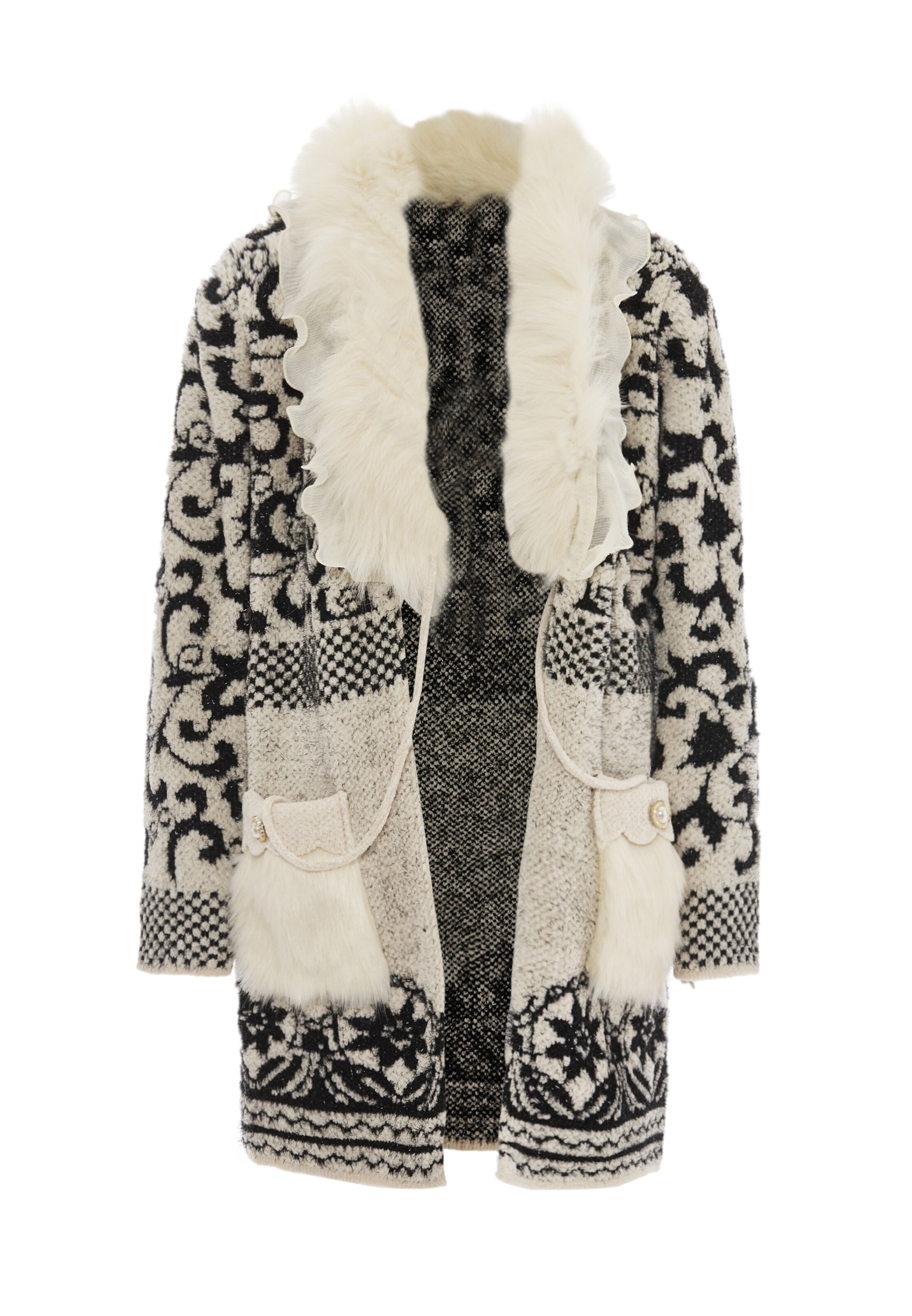 faina Kofta i vit: framsida