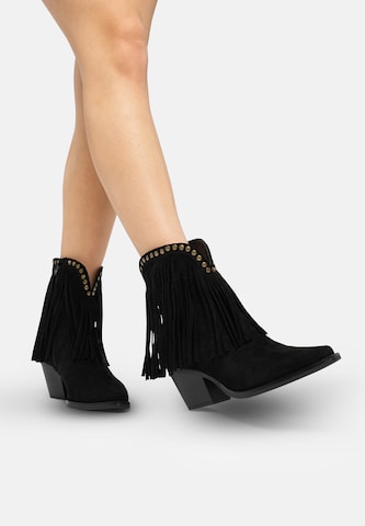 Salinyang Ankle Boots in Schwarz