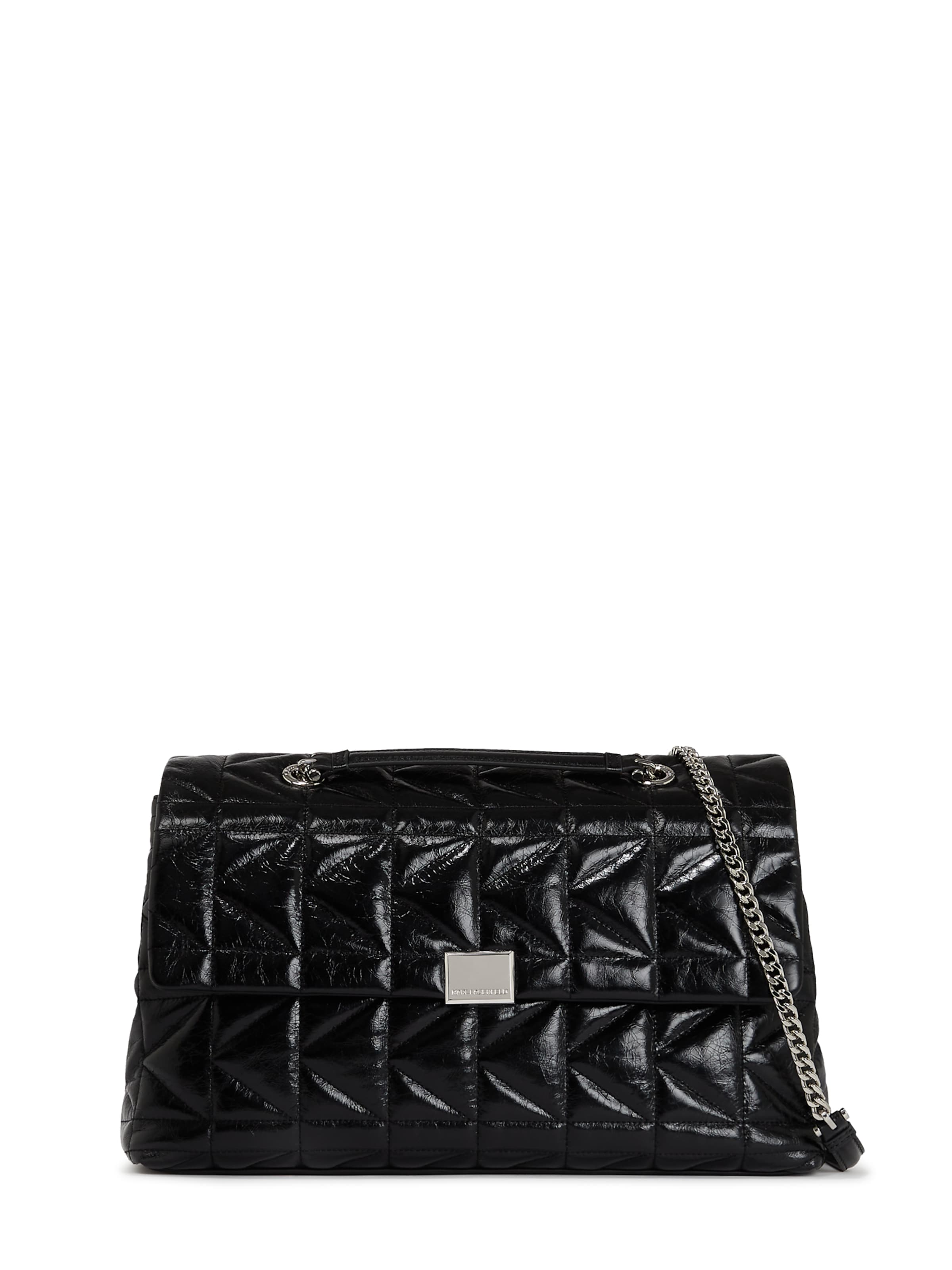 Karl Lagerfeld Чанта за през рамо в черно: отпред