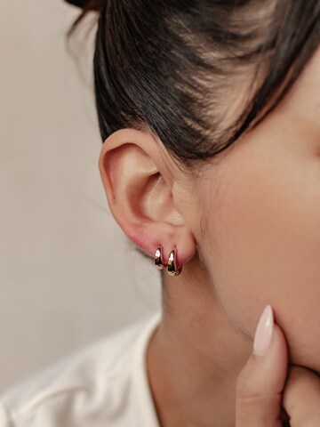 Boucles d'oreilles 'Dome' Hey Happiness en or