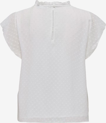 ONLY - Blusa 'Flora' em branco