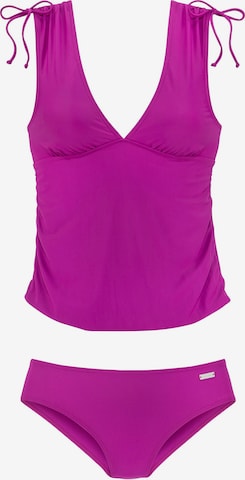 Tankini di LASCANA in rosa: frontale