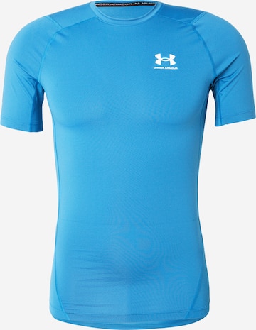 T-Shirt fonctionnel UNDER ARMOUR en bleu : devant
