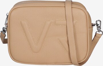 Borsa a tracolla 'Borsa a Tracolla Donna Pelle Virginia Rhinè Zip' di Virginia Rhinè in beige: frontale
