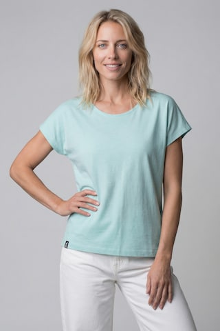 alife & kickin T-Shirt 'SofiaAK A' in Blau: Vorderseite