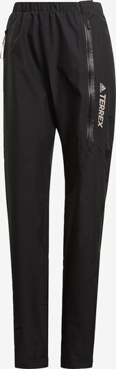 adidas Terrex Regenhose in schwarz, Produktansicht