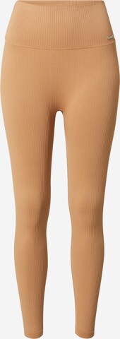 aim'n Skinny Sportbyxa i beige: framsida