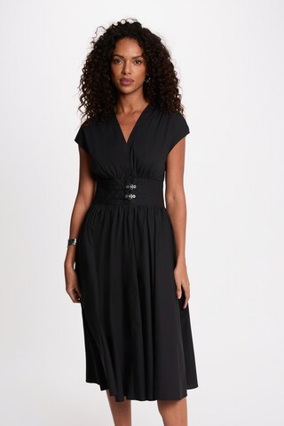 Morgan Dress '262-RPRETTY' in Black: front