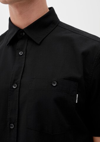 s.Oliver Regular fit Button Up Shirt in Black