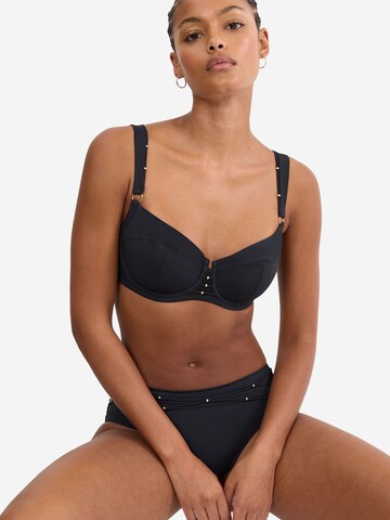 TRIUMPH Balconette Bügel-Bikini-Top ' Red Label Palina Love by the Sea ' in Schwarz