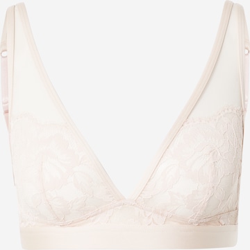 Mey Triangle Bra in Pink: front