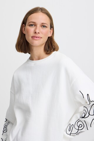 Pull-over b.young en blanc