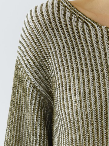 OUI Pullover in Grün