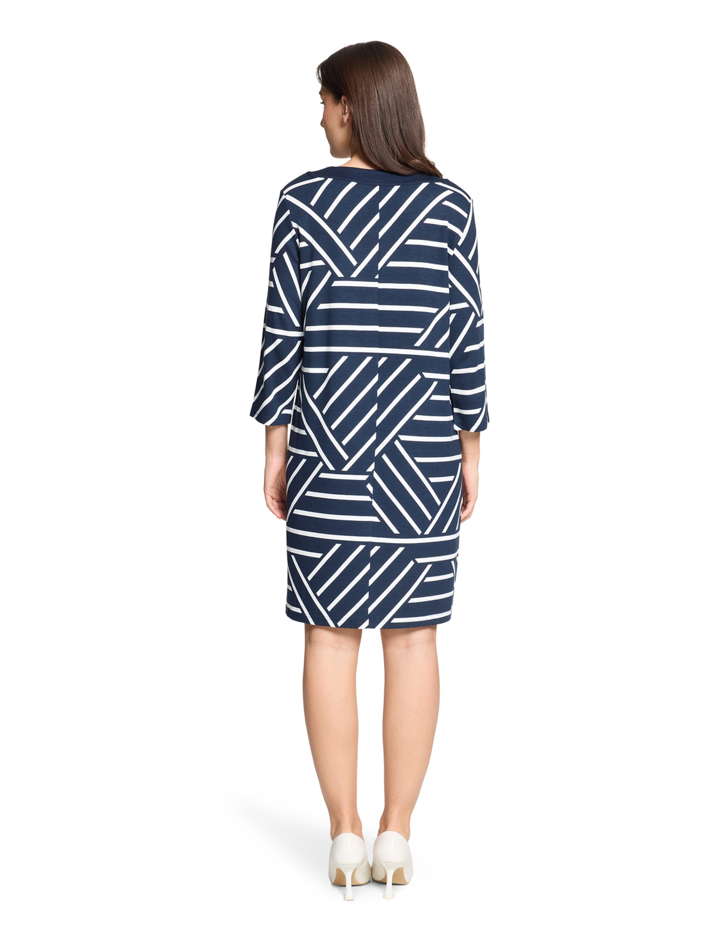 Robe Betty Barclay en bleu : devant