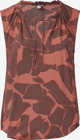 Chemisier QS en orange : devant