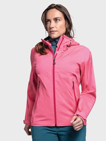 Schöffel Outdoorjacke ' Vistdal' in Pink: predná strana