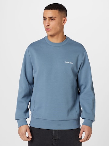 Calvin Klein - Sweatshirt em azul: frente