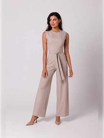BeWear - Jumpsuit en beige: frente