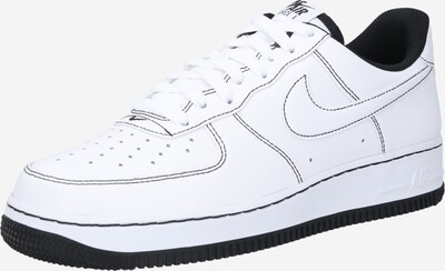 Nike Sportswear Nizke superge 'Air Force 1 '07' | črna / bela barva, Prikaz izdelka