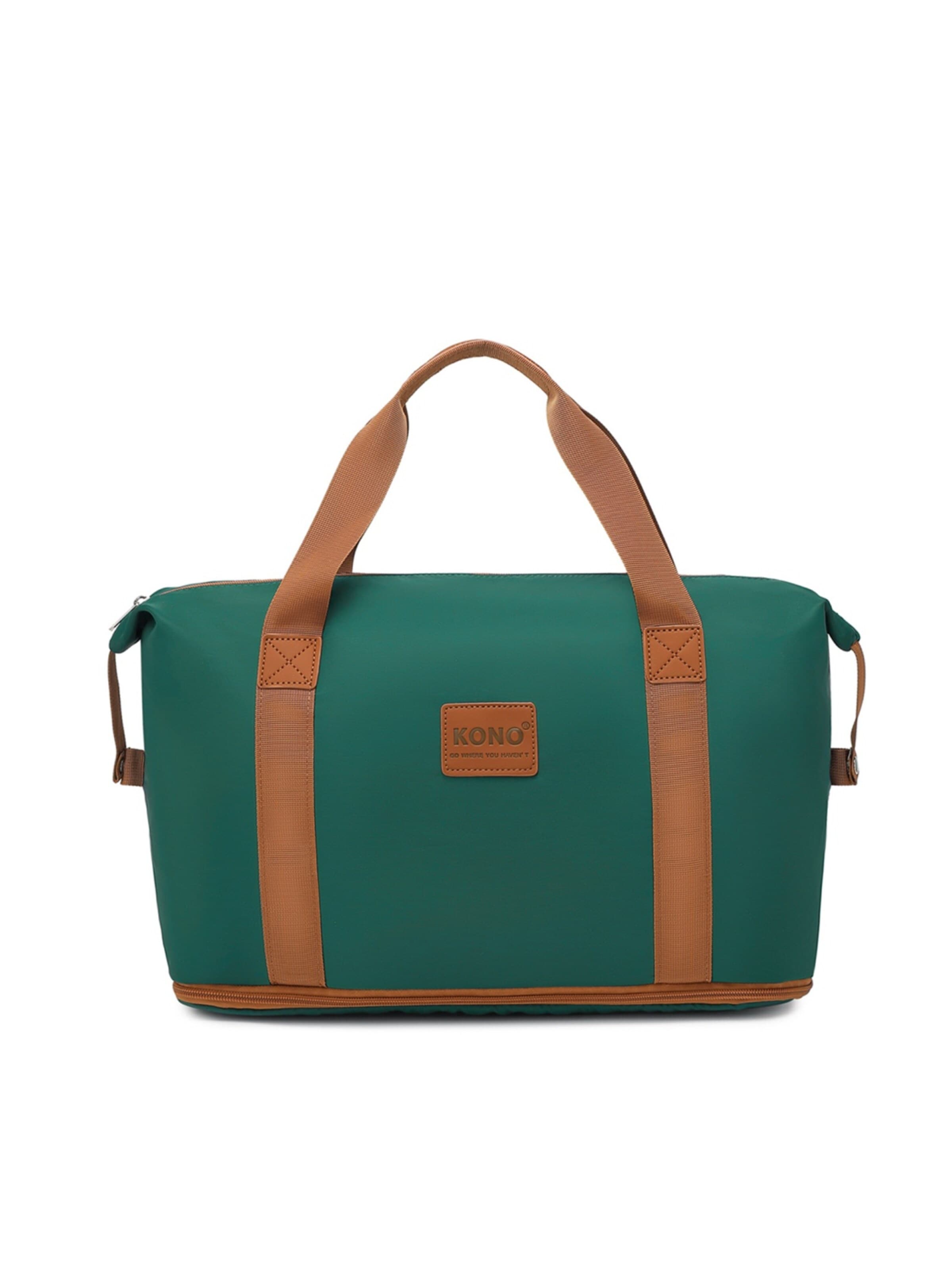 Kono Handbag in Green: front