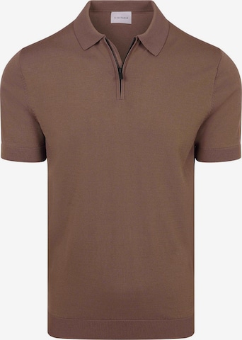 Suitable Shirt 'DAP' in Bruin: voorkant