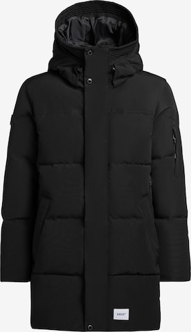 khujo - Abrigo de invierno 'Zeno' en negro: frente