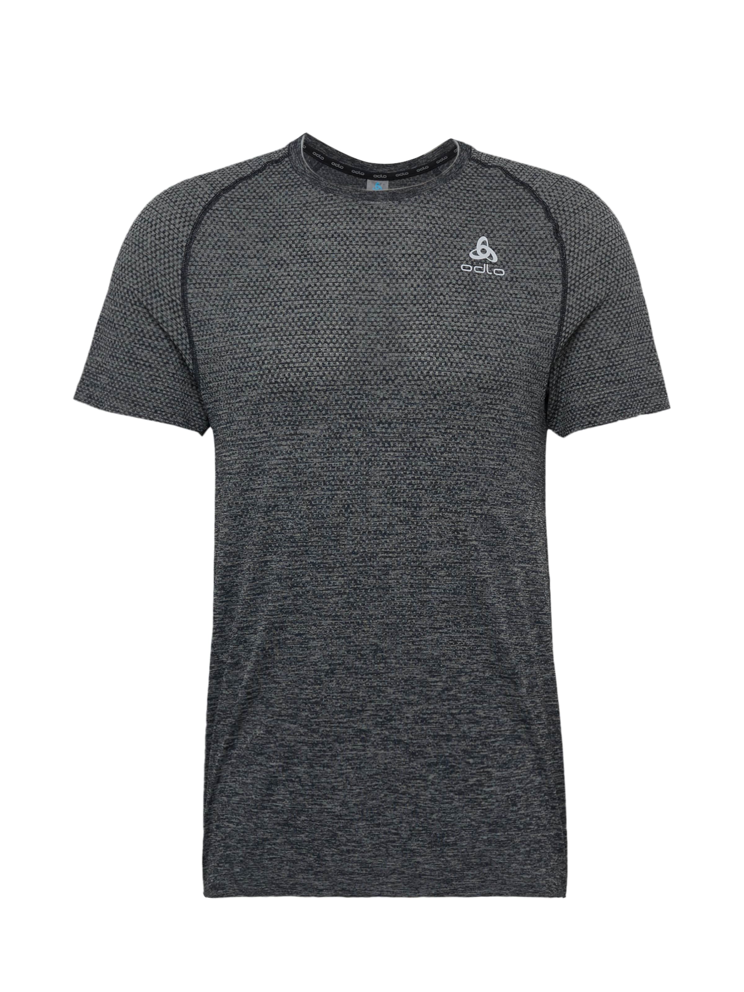 T-Shirt fonctionnel 'Essential Seamless' ODLO en gris : devant