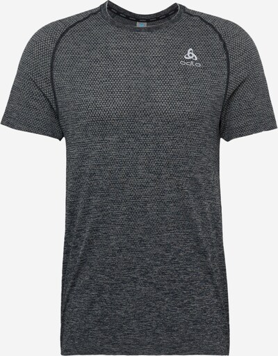 ODLO T-Shirt fonctionnel 'Essential Seamless' en gris chiné / blanc, Vue avec produit