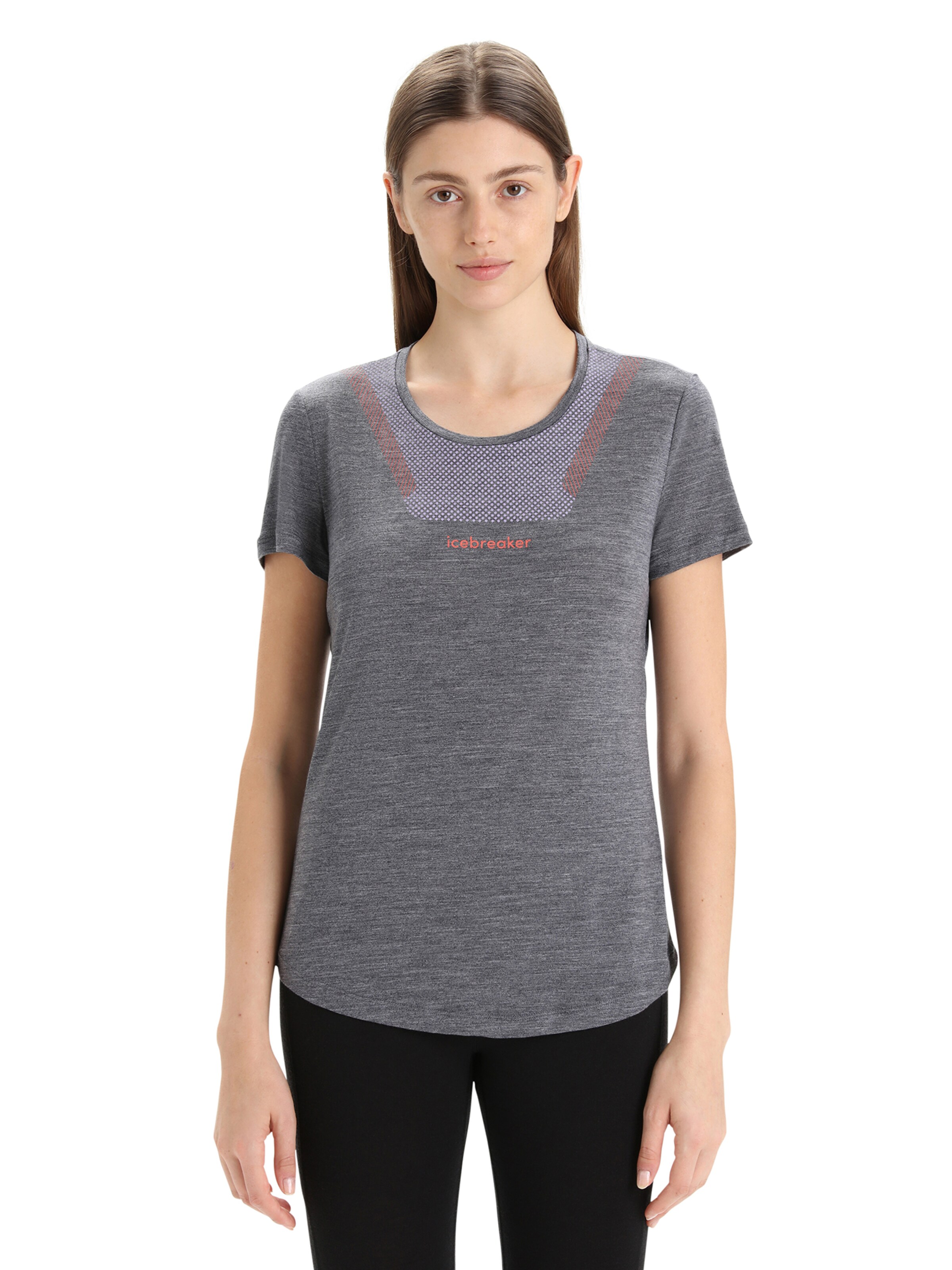 ICEBREAKERTehnička sportska majica 'Sphere II' - plava boja: prednji dio