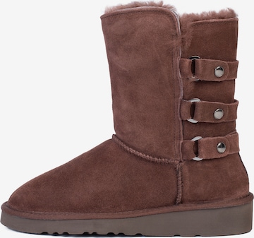 Gooce Boots 'Binger' in Brown: front