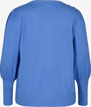 Pull-over Zizzi en bleu