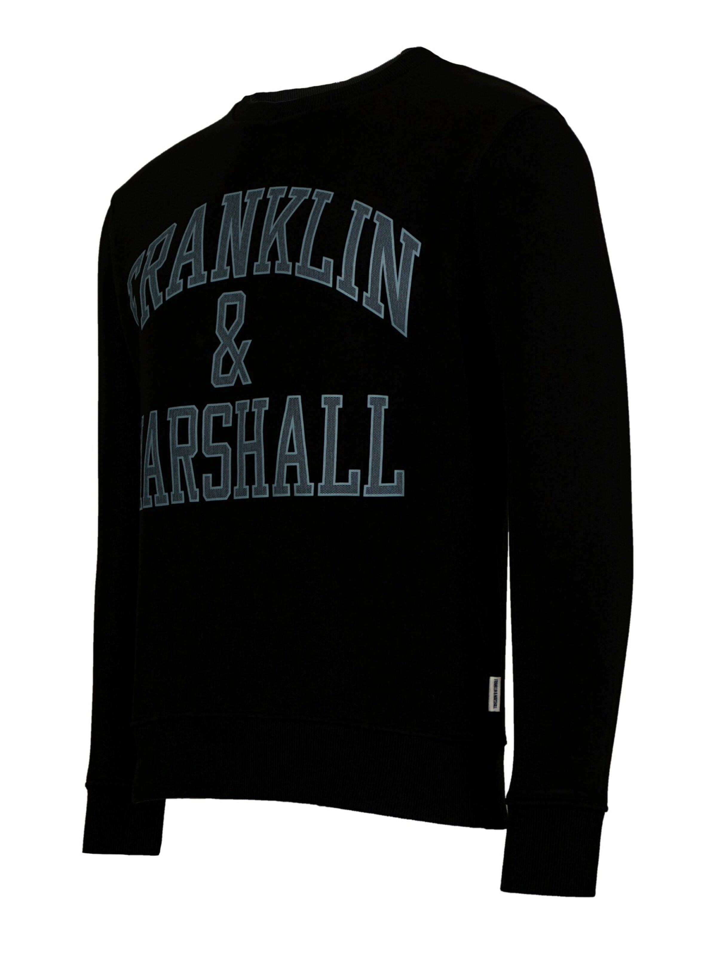 FRANKLIN & MARSHALL Sweatshirt i sort