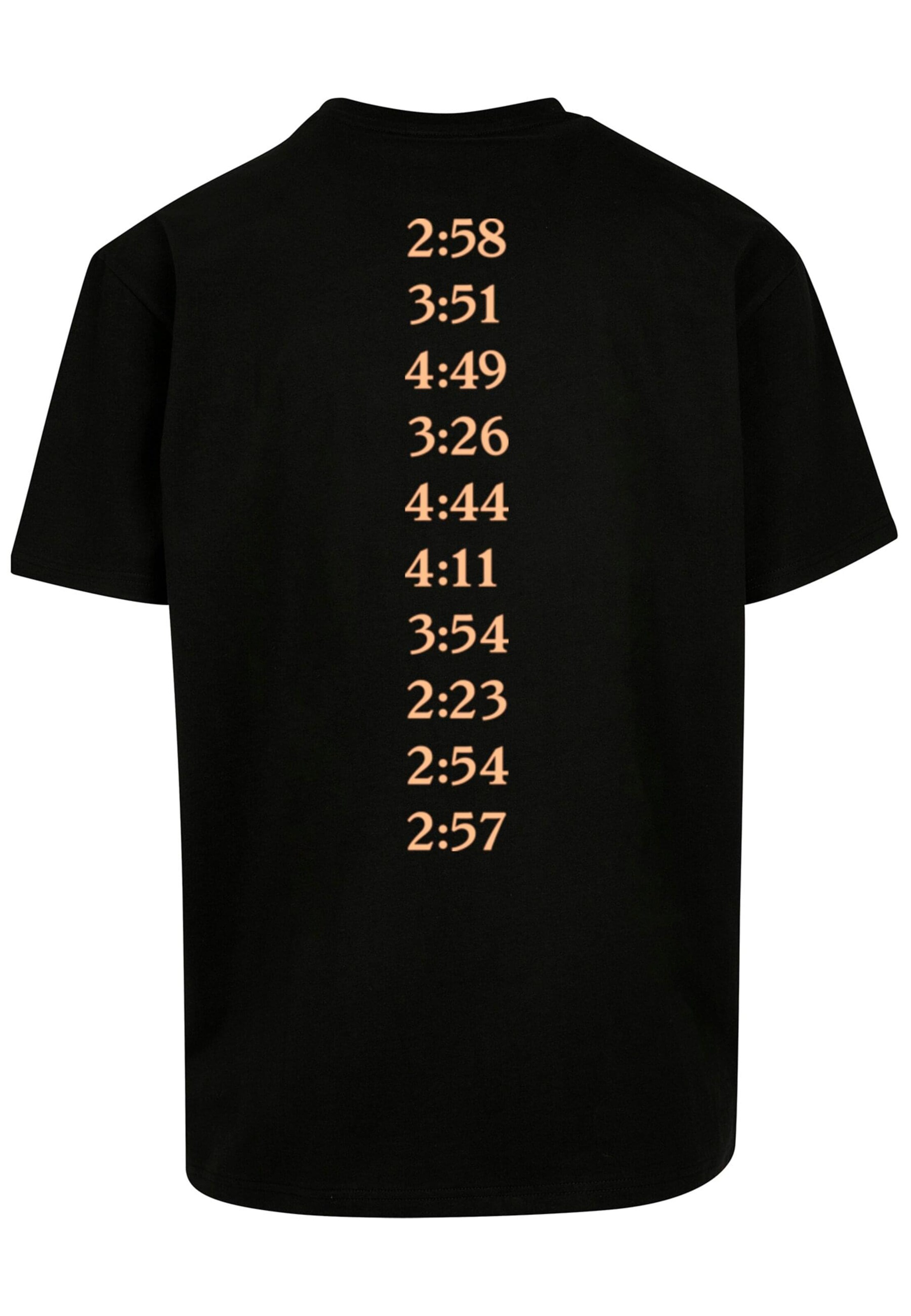 MT Upscale - Camiseta '1:11' en negro