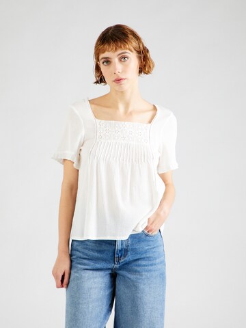 Springfield - Blusa en beige: frente