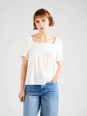 Springfield Blouse in Beige: front