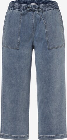 Marie Lund Wide leg Jeans in Blue: front