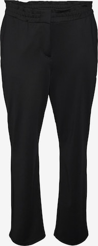 Vero Moda Curve Regular Pants 'CADENCE' in Black: front