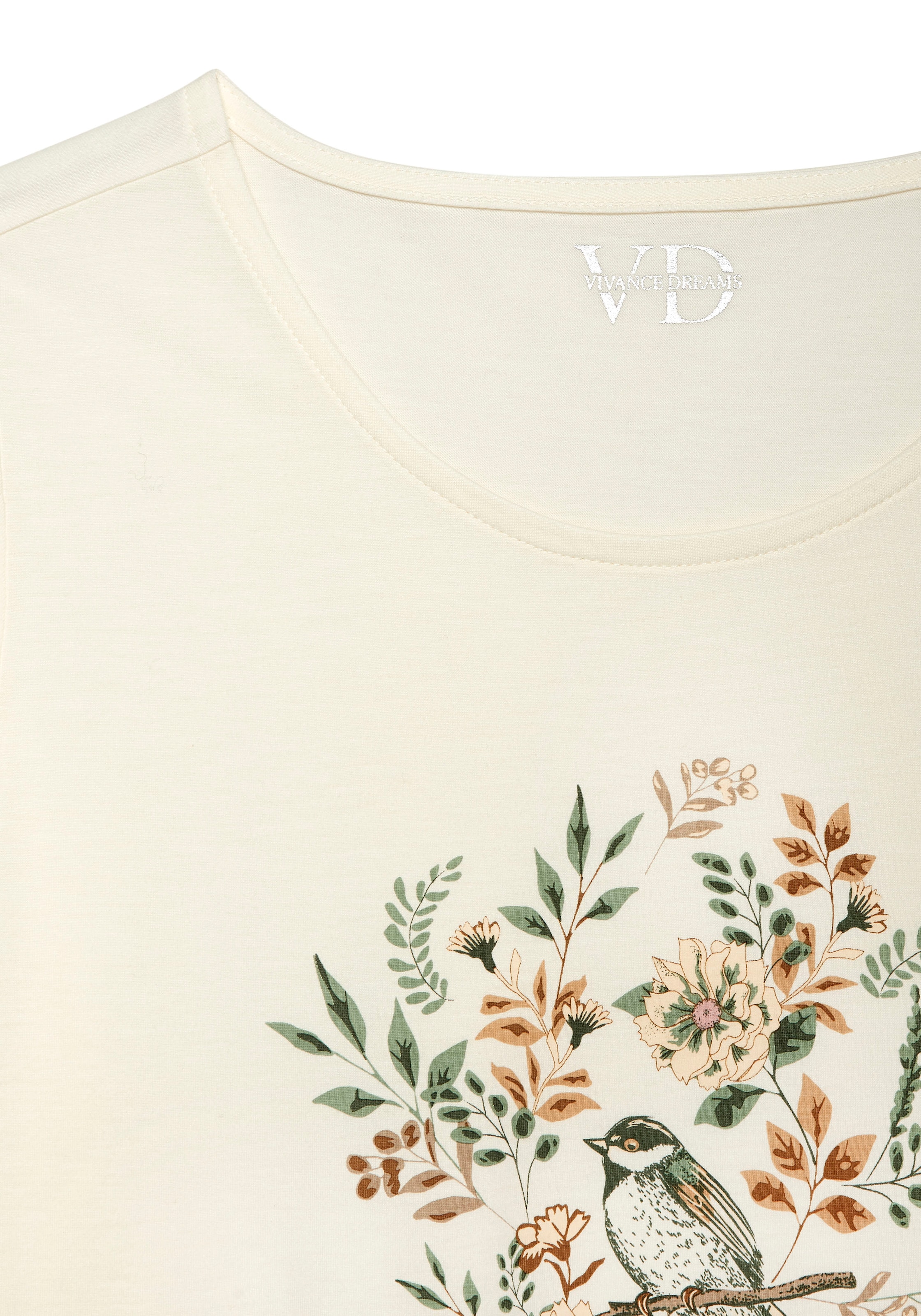 VIVANCE Nachthemd in Beige