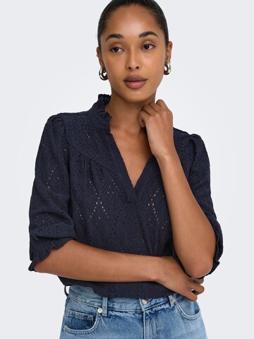 ONLY Top 'Ziggy' in Blauw
