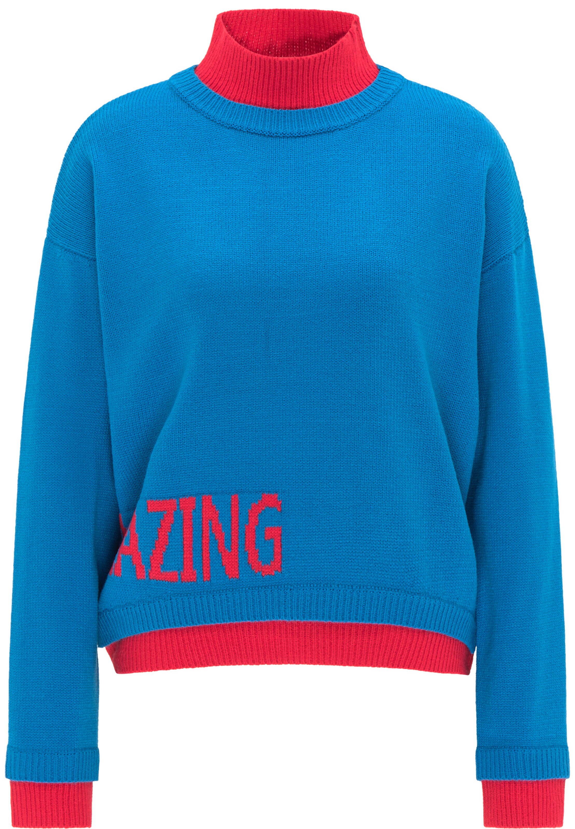 MYMO Pulover u nebesko plava / roza, Pregled proizvoda