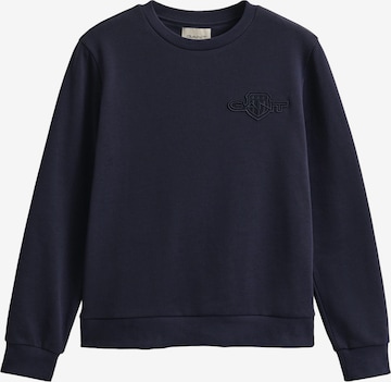 GANT Sweatshirt in Blauw: voorkant
