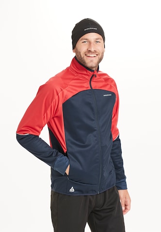 ENDURANCE Athletic Jacket 'Bonke M XCS' in Red: front