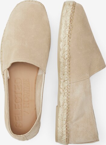 SELECTED HOMME Espadrillo 'Ajo' värissä beige