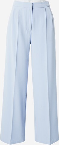 Tally Weijl - Pierna ancha Pantalón de pinzas en azul: frente