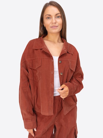 Veste mi-saison ' VERONA ' Seasons of April en orange