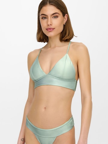 ONLY Triangle Bikini in Green