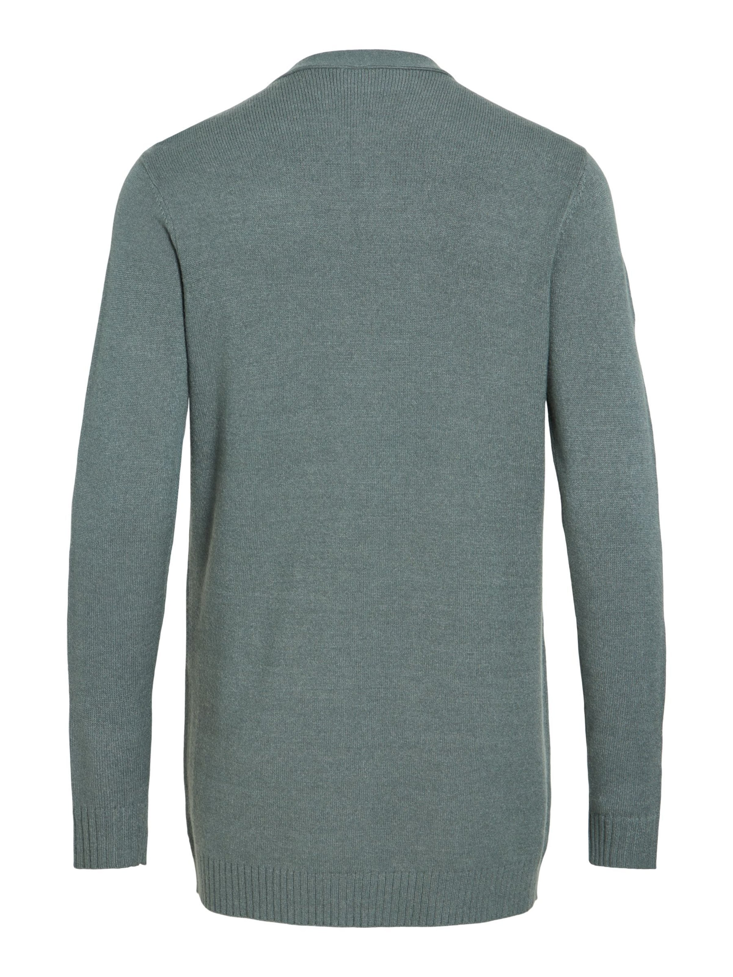VILA Knit cardigan in Grey