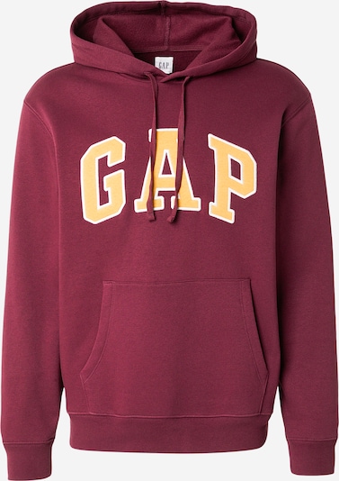 GAP Collegepaita 'HERITAGE' värissä keltainen / burgundin punainen, Tuotenäkymä
